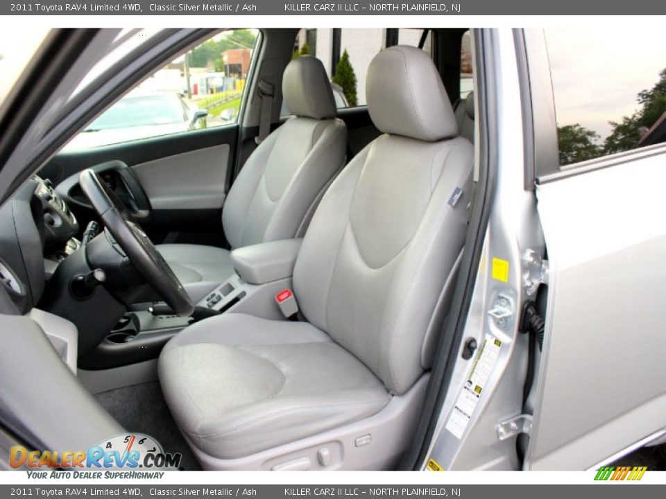 Front Seat of 2011 Toyota RAV4 Limited 4WD Photo #16