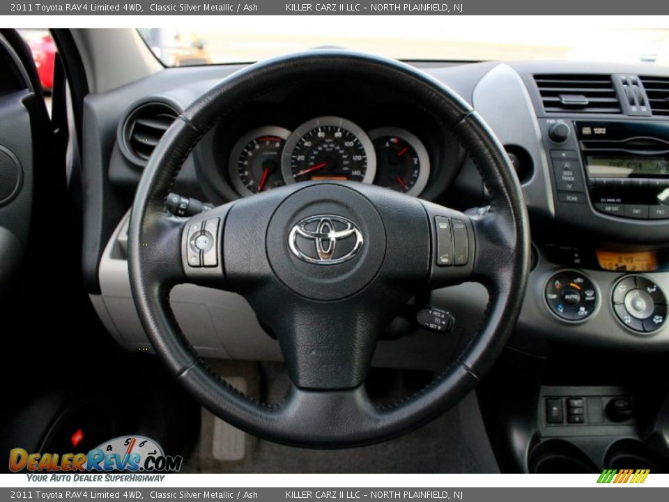 2011 Toyota RAV4 Limited 4WD Steering Wheel Photo #17