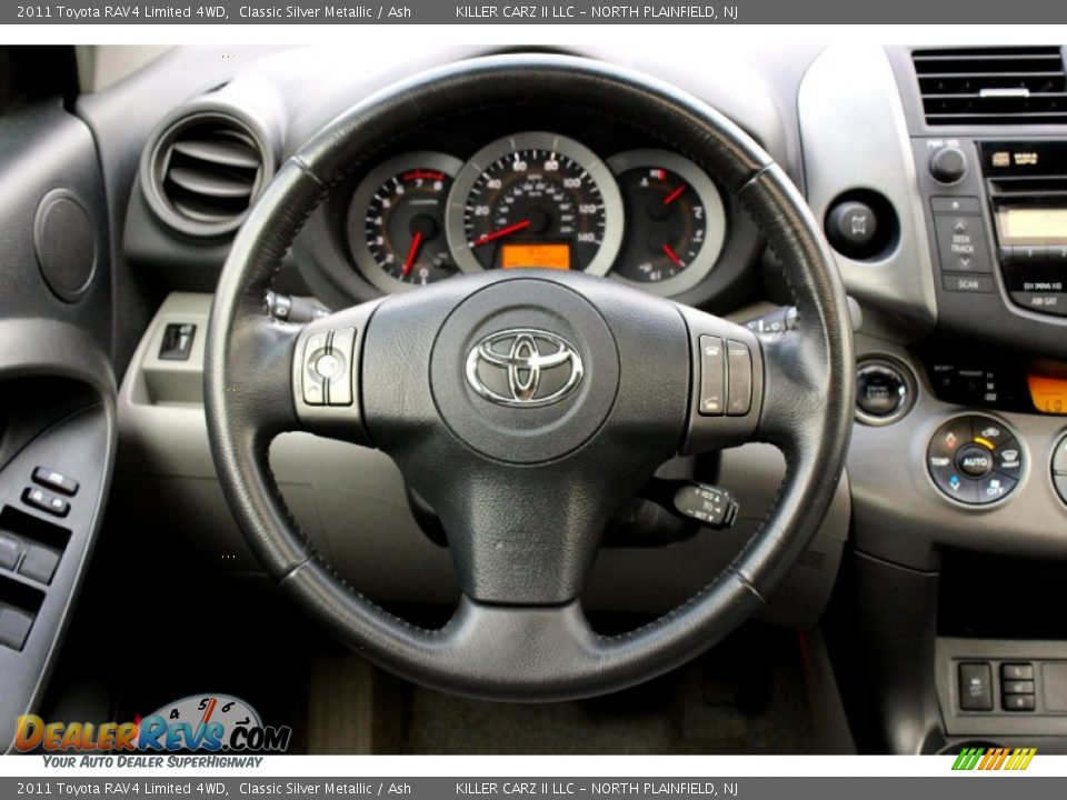 2011 Toyota RAV4 Limited 4WD Steering Wheel Photo #18