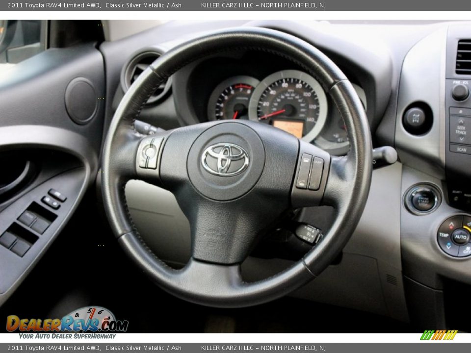 2011 Toyota RAV4 Limited 4WD Steering Wheel Photo #33