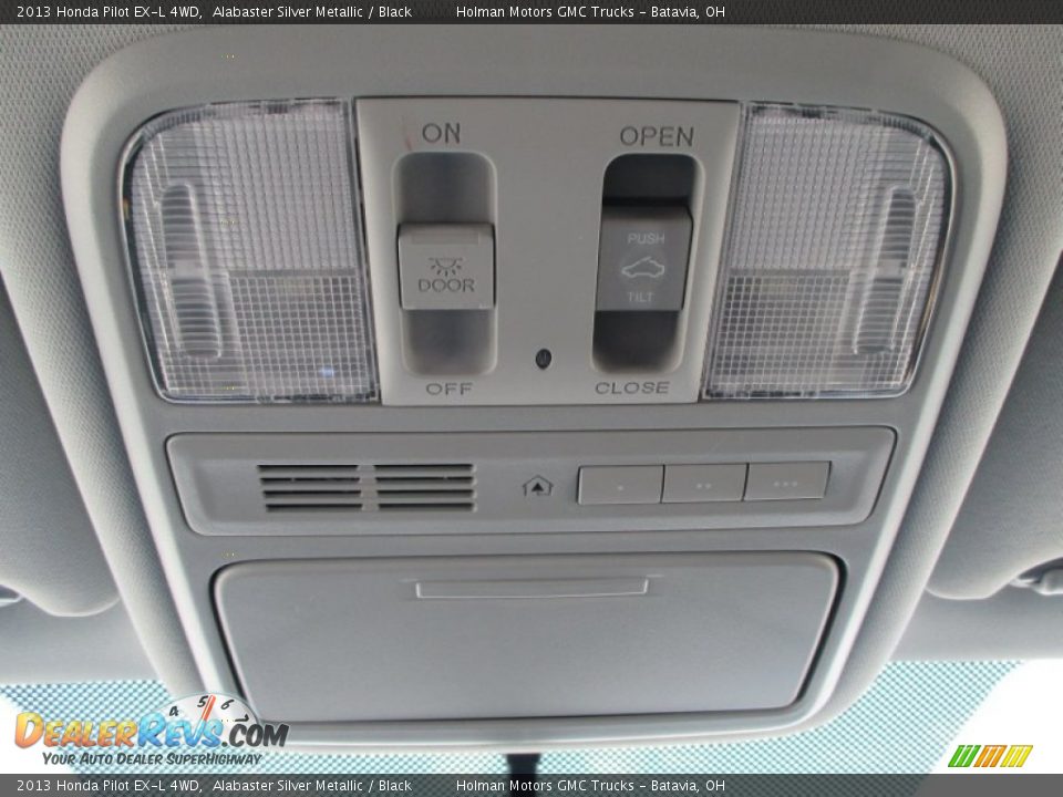 2013 Honda Pilot EX-L 4WD Alabaster Silver Metallic / Black Photo #18