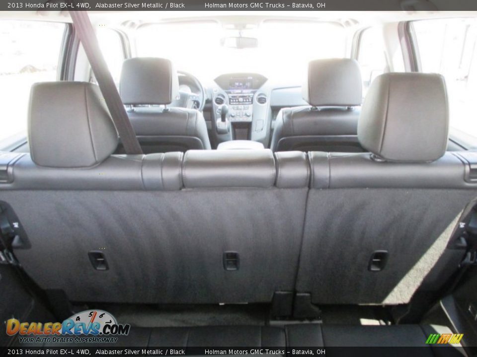 2013 Honda Pilot EX-L 4WD Alabaster Silver Metallic / Black Photo #26