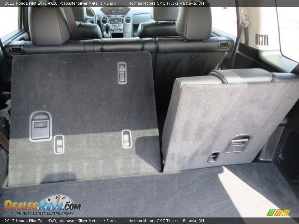 2013 Honda Pilot EX-L 4WD Alabaster Silver Metallic / Black Photo #27