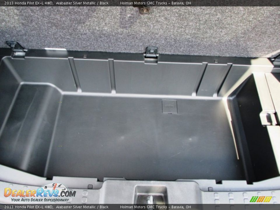 2013 Honda Pilot EX-L 4WD Alabaster Silver Metallic / Black Photo #29