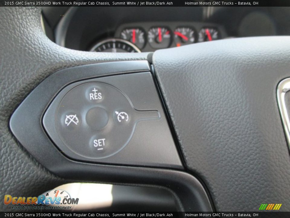 Controls of 2015 GMC Sierra 3500HD Work Truck Regular Cab Chassis Photo #9