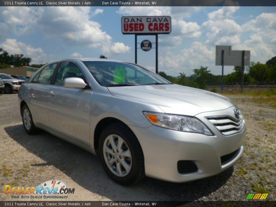 2011 Toyota Camry LE Classic Silver Metallic / Ash Photo #1