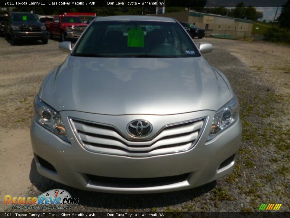 2011 Toyota Camry LE Classic Silver Metallic / Ash Photo #2