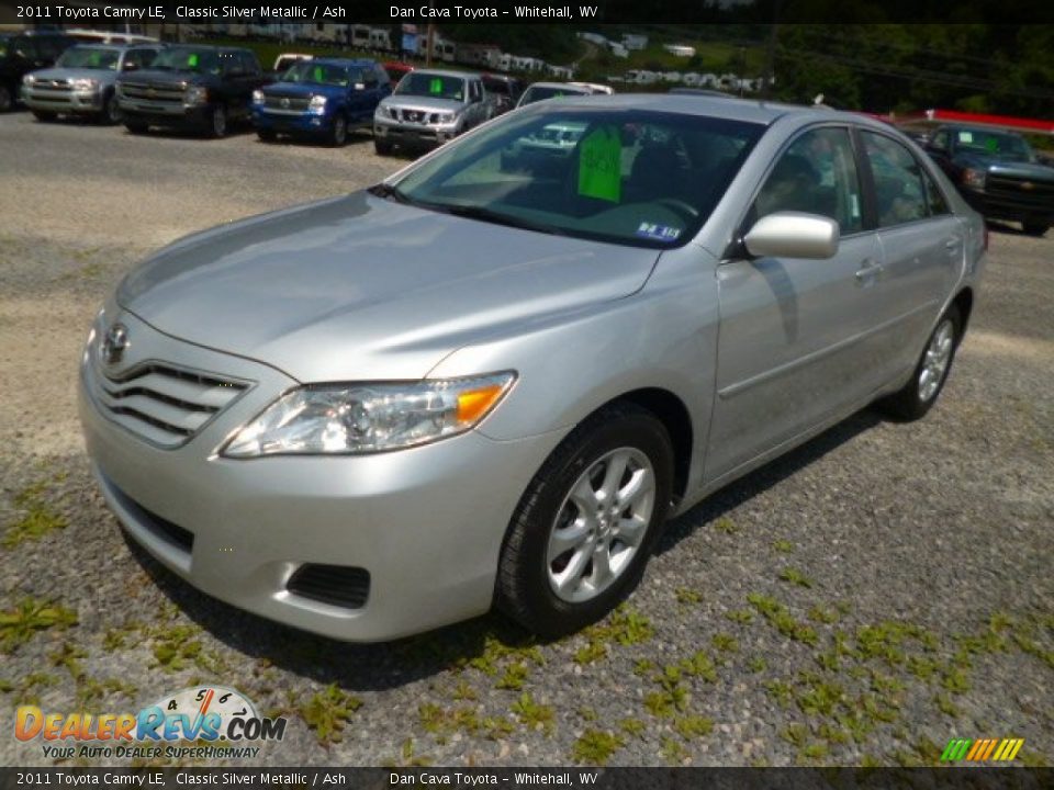 2011 Toyota Camry LE Classic Silver Metallic / Ash Photo #3