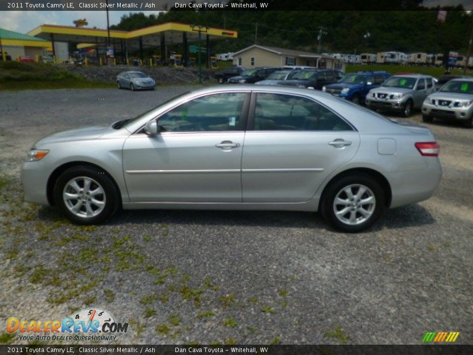 2011 Toyota Camry LE Classic Silver Metallic / Ash Photo #4