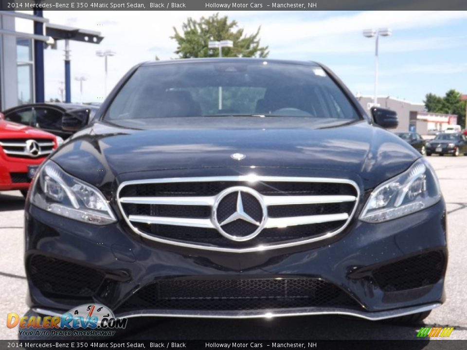 2014 Mercedes-Benz E 350 4Matic Sport Sedan Black / Black Photo #2