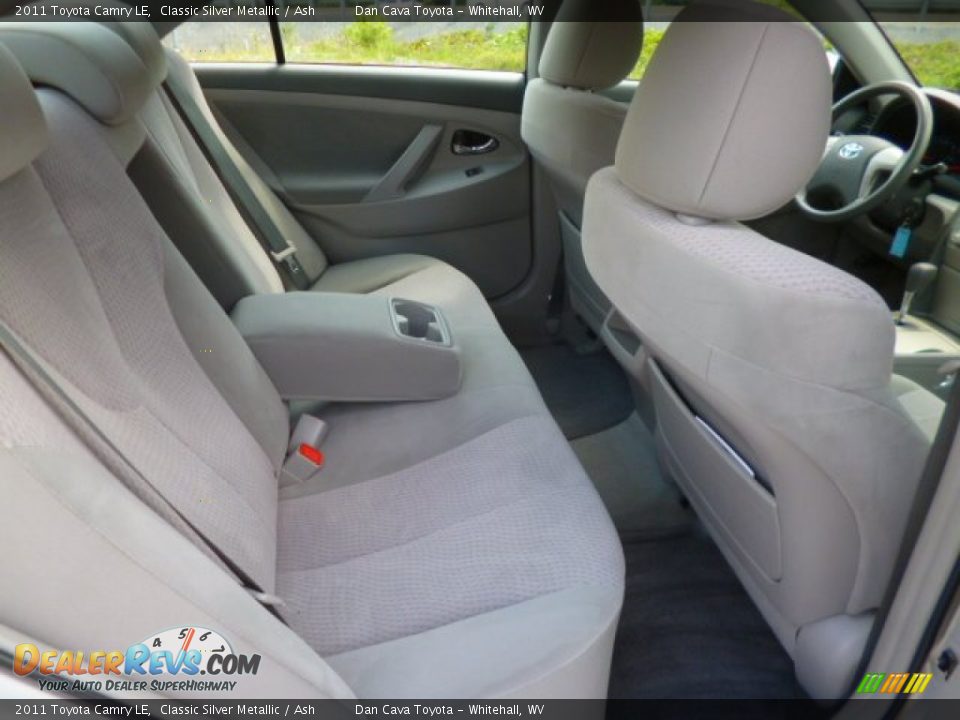 2011 Toyota Camry LE Classic Silver Metallic / Ash Photo #8
