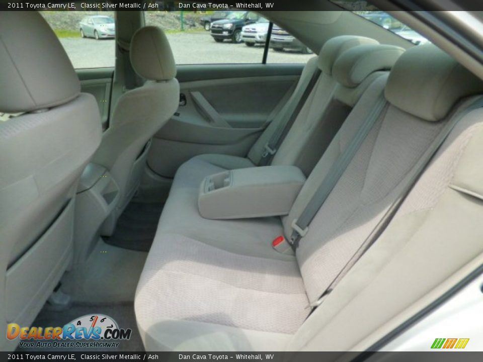 2011 Toyota Camry LE Classic Silver Metallic / Ash Photo #9