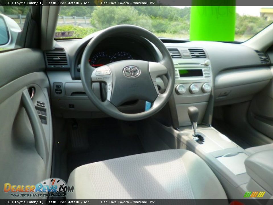 2011 Toyota Camry LE Classic Silver Metallic / Ash Photo #10