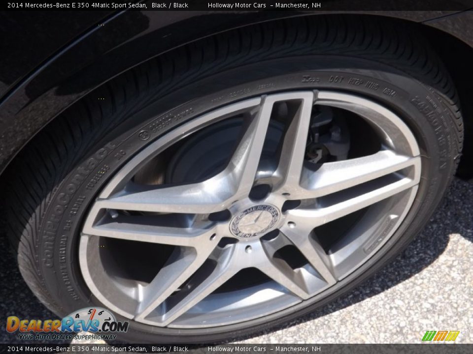 2014 Mercedes-Benz E 350 4Matic Sport Sedan Black / Black Photo #5