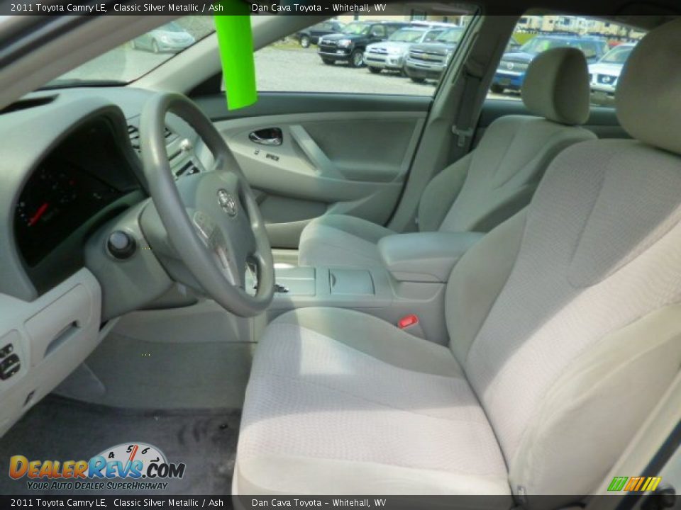 2011 Toyota Camry LE Classic Silver Metallic / Ash Photo #11