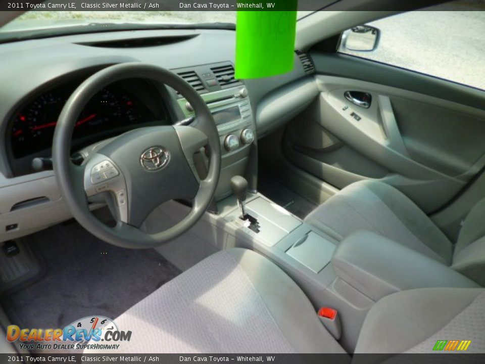 2011 Toyota Camry LE Classic Silver Metallic / Ash Photo #12