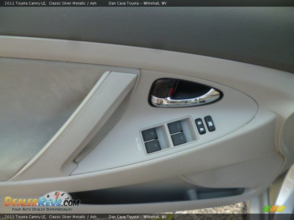 2011 Toyota Camry LE Classic Silver Metallic / Ash Photo #13