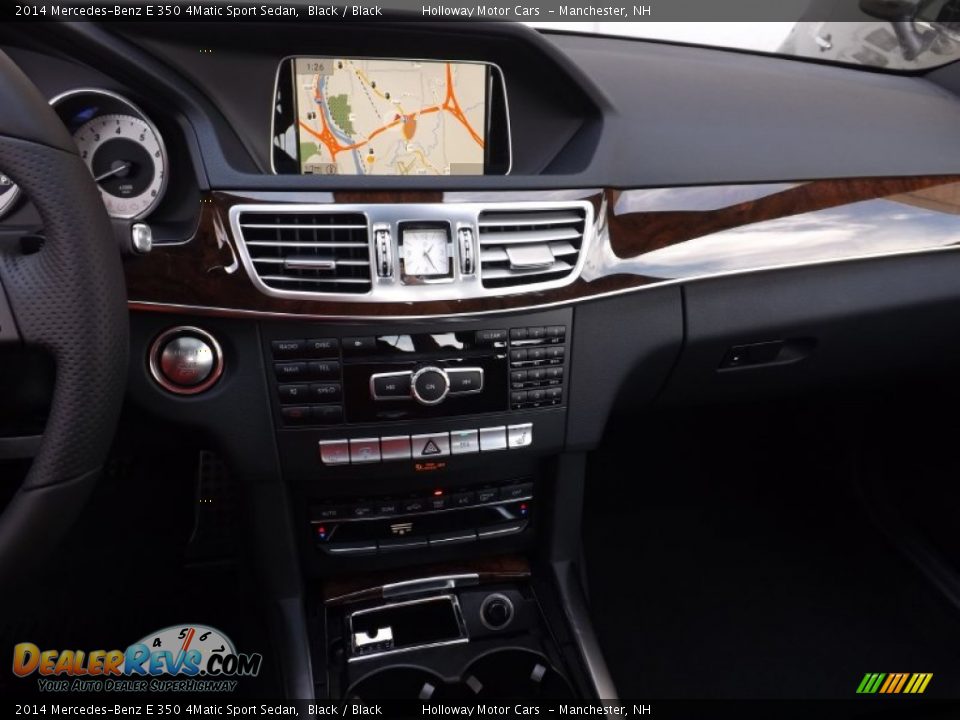 2014 Mercedes-Benz E 350 4Matic Sport Sedan Black / Black Photo #10