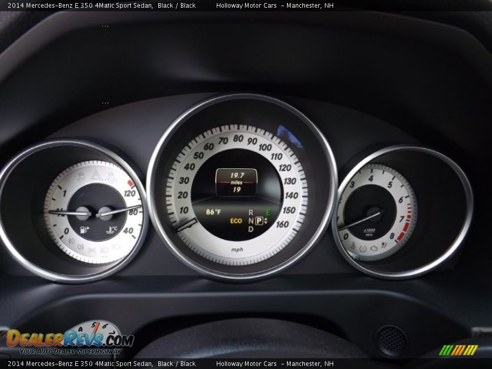 2014 Mercedes-Benz E 350 4Matic Sport Sedan Black / Black Photo #13