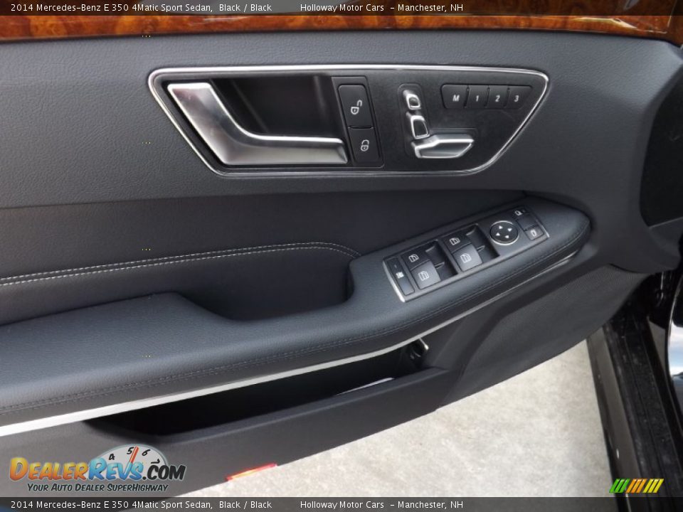 2014 Mercedes-Benz E 350 4Matic Sport Sedan Black / Black Photo #15