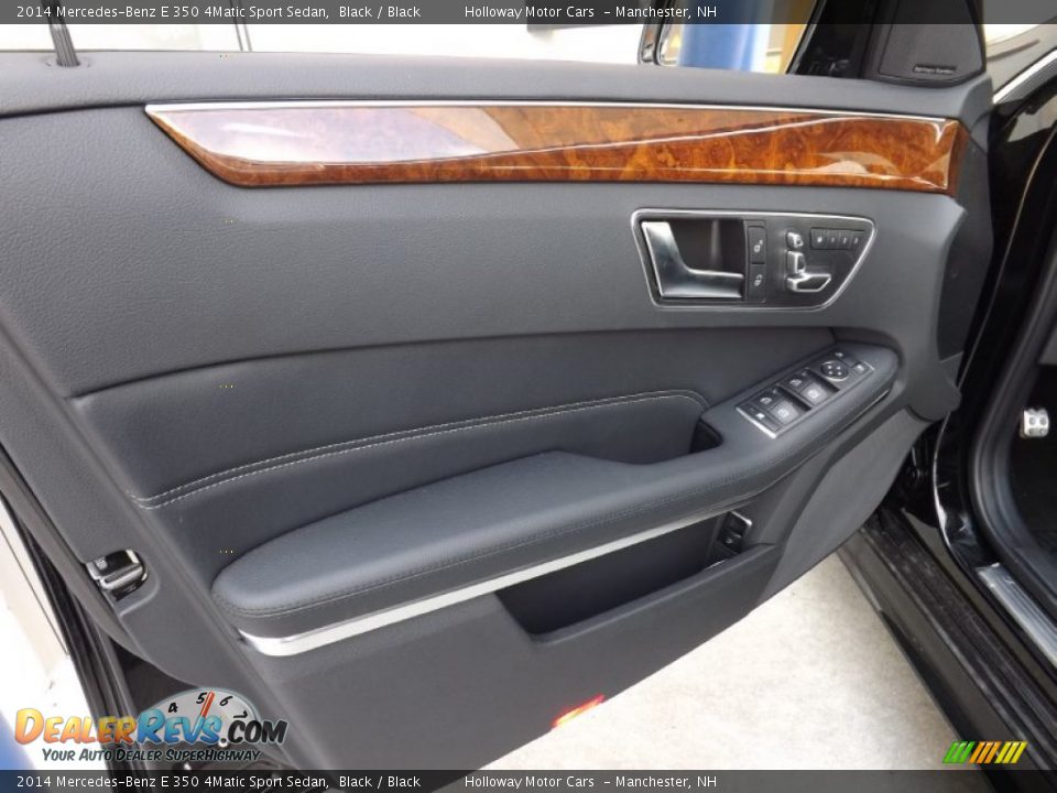2014 Mercedes-Benz E 350 4Matic Sport Sedan Black / Black Photo #16