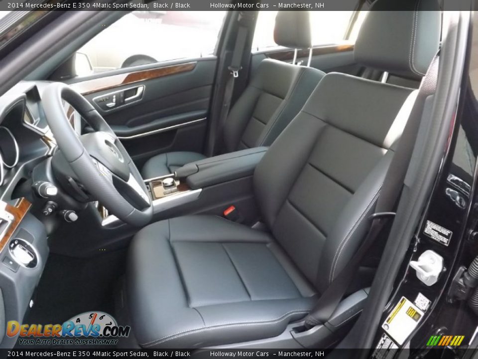 2014 Mercedes-Benz E 350 4Matic Sport Sedan Black / Black Photo #17