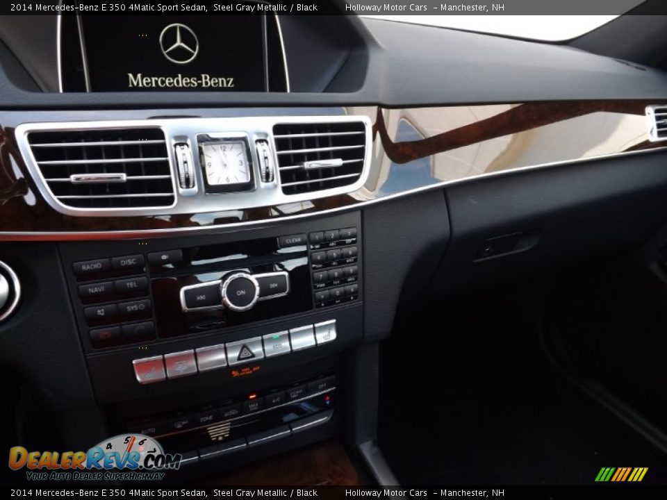 2014 Mercedes-Benz E 350 4Matic Sport Sedan Steel Gray Metallic / Black Photo #10