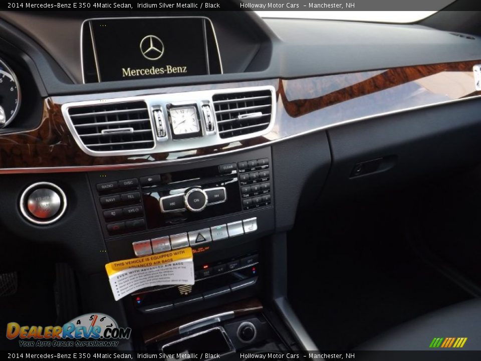 2014 Mercedes-Benz E 350 4Matic Sedan Iridium Silver Metallic / Black Photo #9