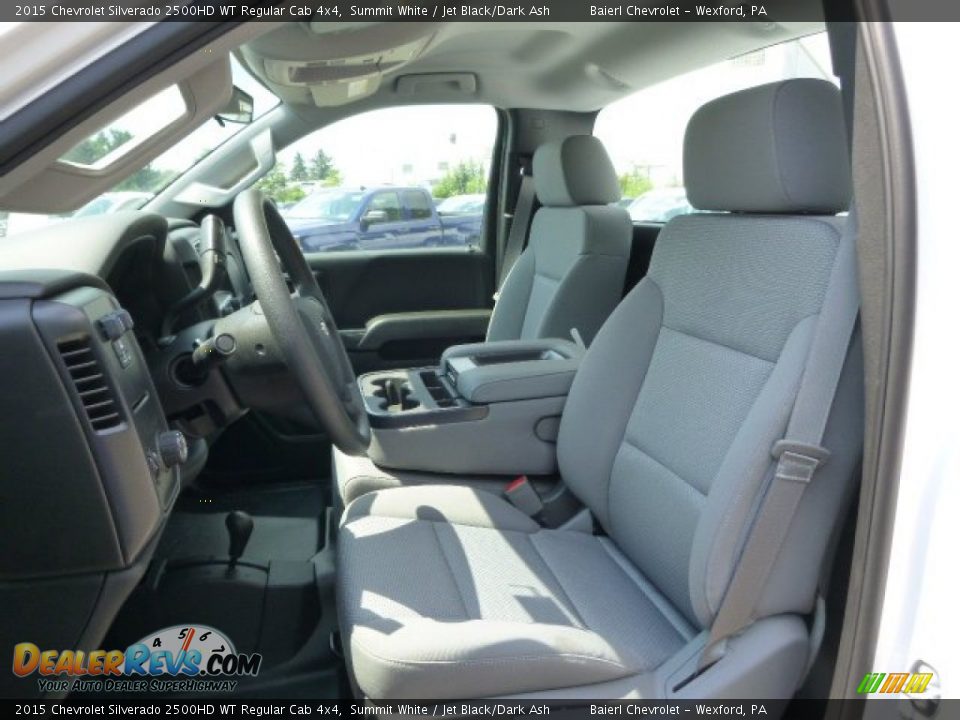 Front Seat of 2015 Chevrolet Silverado 2500HD WT Regular Cab 4x4 Photo #10