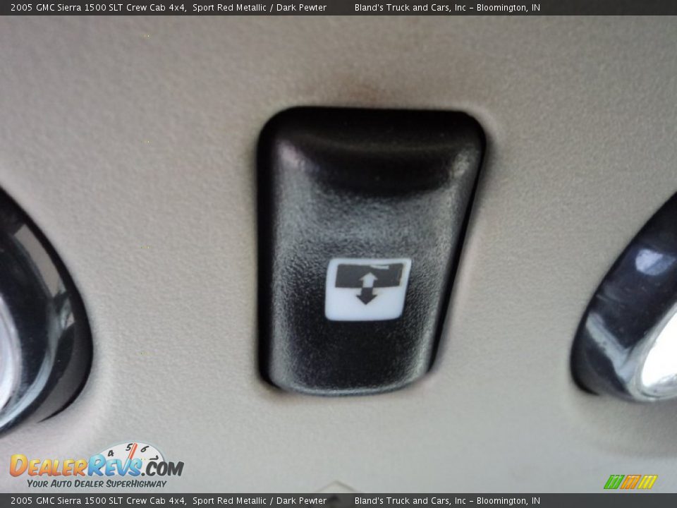 2005 GMC Sierra 1500 SLT Crew Cab 4x4 Sport Red Metallic / Dark Pewter Photo #26