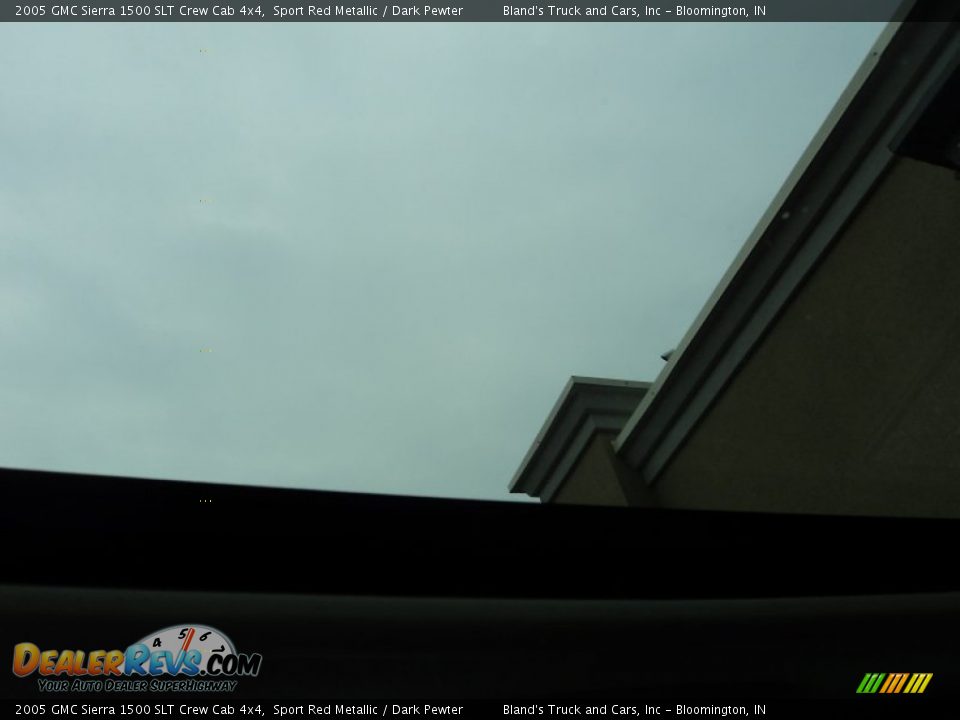 2005 GMC Sierra 1500 SLT Crew Cab 4x4 Sport Red Metallic / Dark Pewter Photo #27