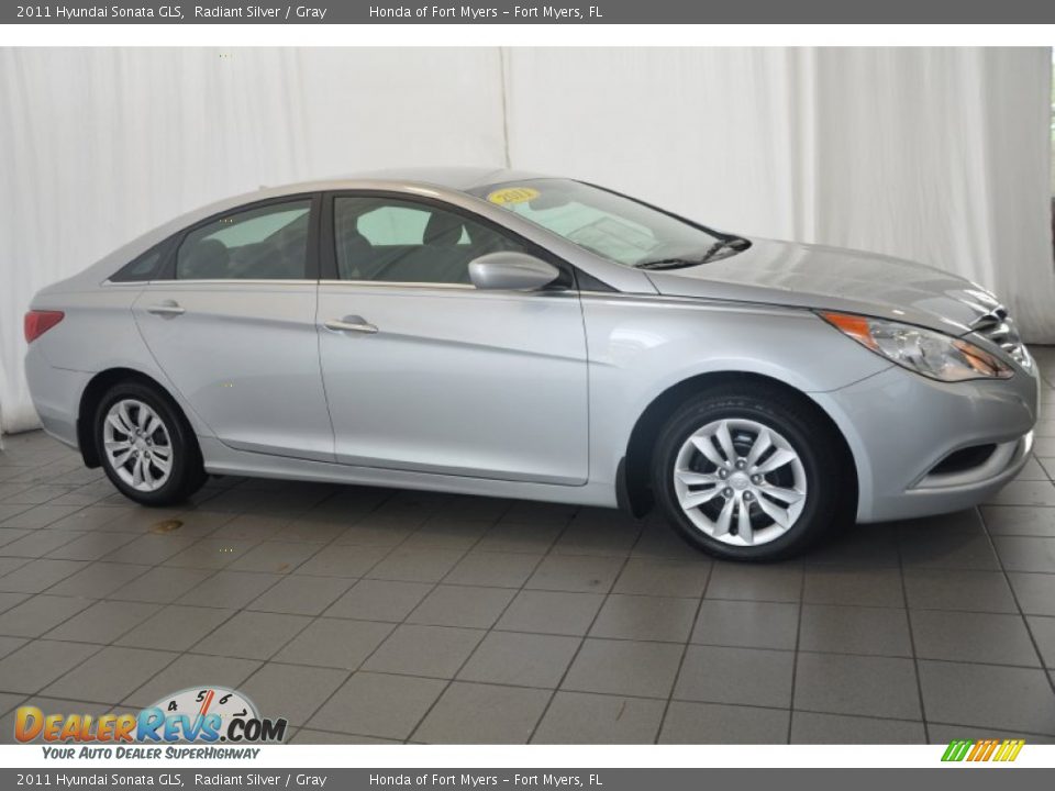 2011 Hyundai Sonata GLS Radiant Silver / Gray Photo #5