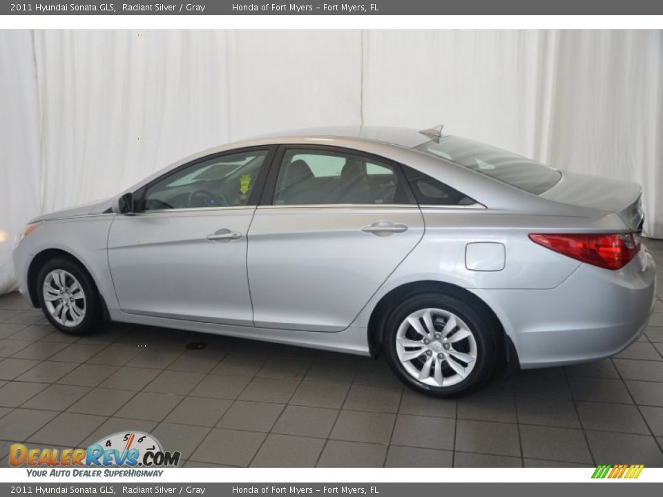 2011 Hyundai Sonata GLS Radiant Silver / Gray Photo #10