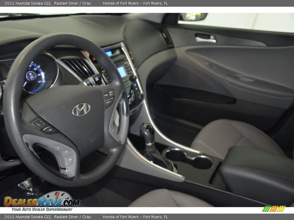 2011 Hyundai Sonata GLS Radiant Silver / Gray Photo #12