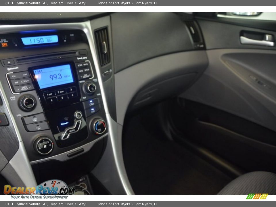 2011 Hyundai Sonata GLS Radiant Silver / Gray Photo #14