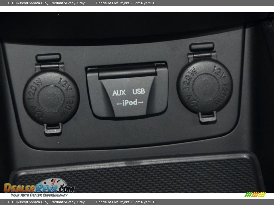 2011 Hyundai Sonata GLS Radiant Silver / Gray Photo #16