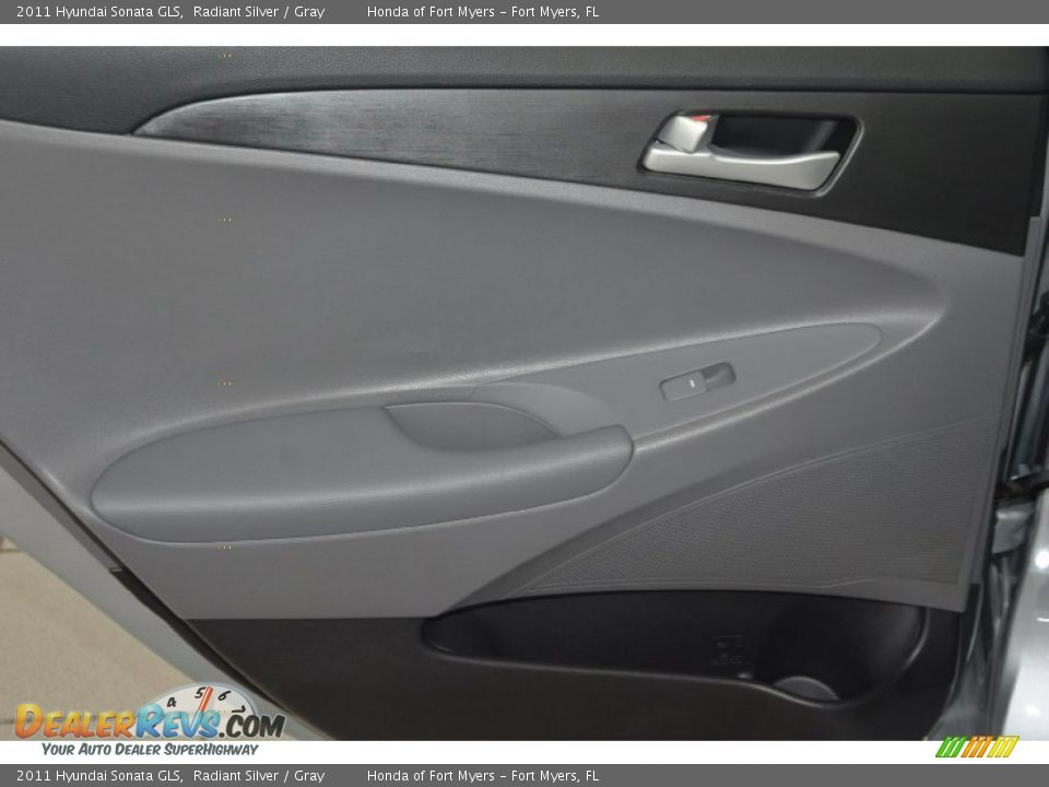 2011 Hyundai Sonata GLS Radiant Silver / Gray Photo #19