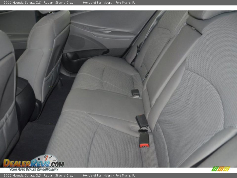 2011 Hyundai Sonata GLS Radiant Silver / Gray Photo #21