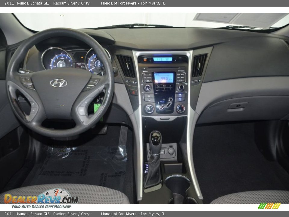 2011 Hyundai Sonata GLS Radiant Silver / Gray Photo #22