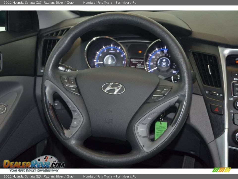 2011 Hyundai Sonata GLS Radiant Silver / Gray Photo #23