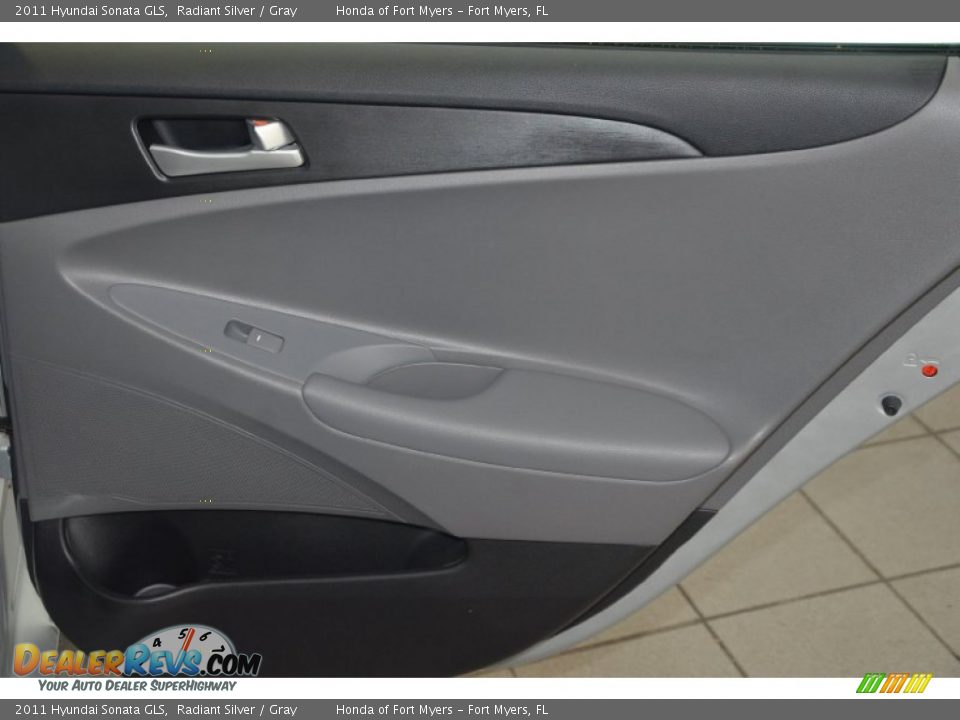 2011 Hyundai Sonata GLS Radiant Silver / Gray Photo #25