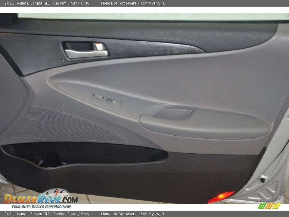 2011 Hyundai Sonata GLS Radiant Silver / Gray Photo #27