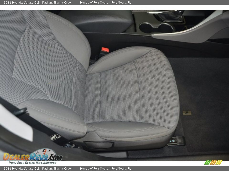 2011 Hyundai Sonata GLS Radiant Silver / Gray Photo #28