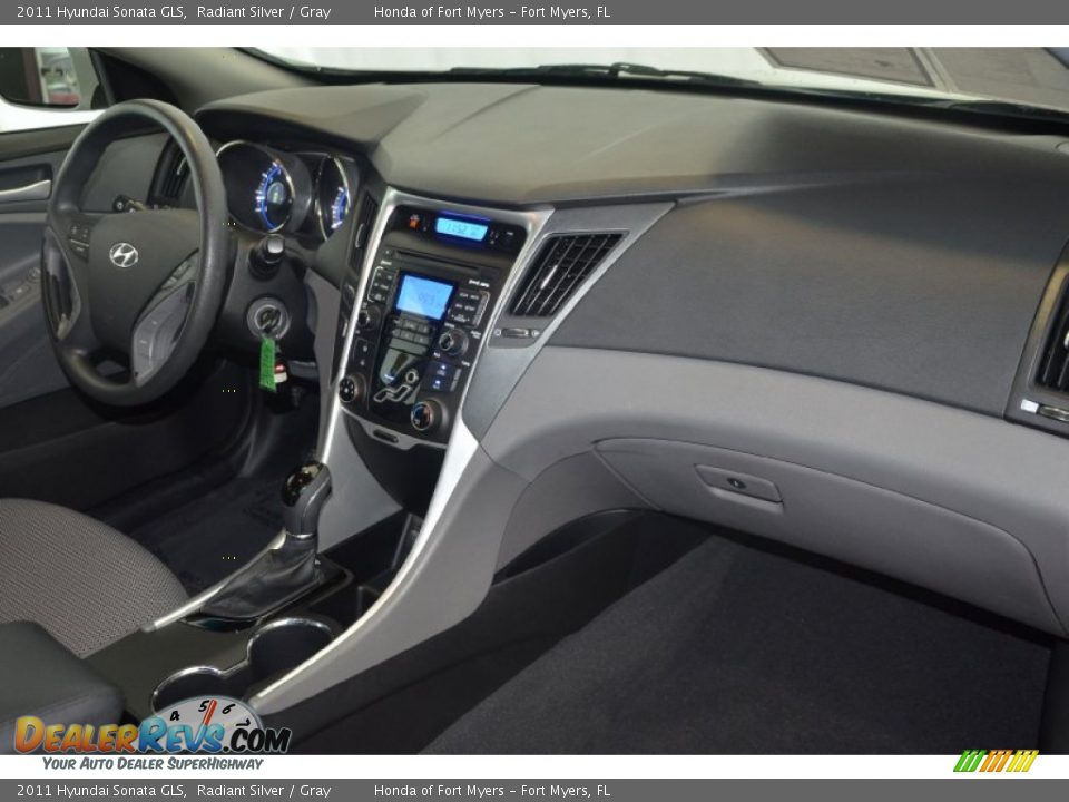 2011 Hyundai Sonata GLS Radiant Silver / Gray Photo #29