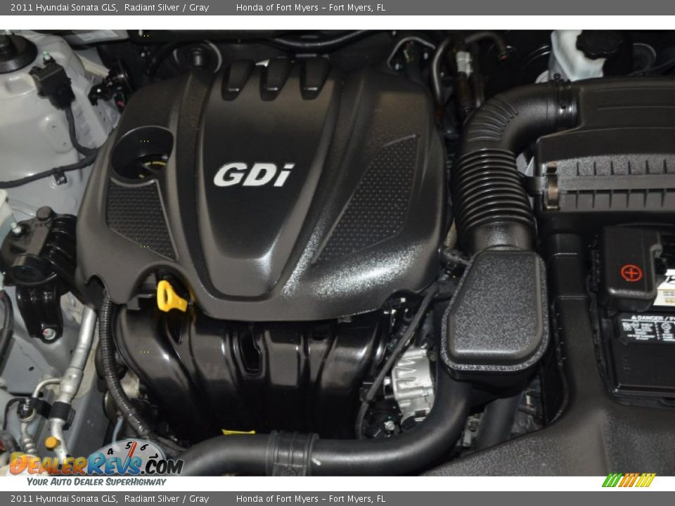 2011 Hyundai Sonata GLS Radiant Silver / Gray Photo #30