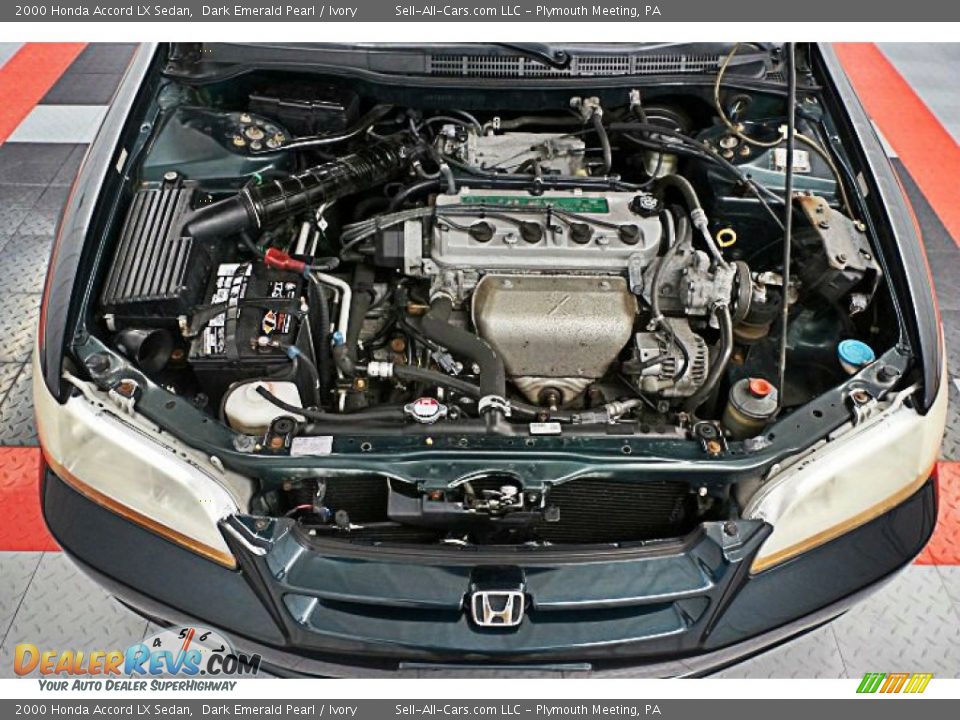 2000 Honda Accord LX Sedan 2.3L SOHC 16V VTEC 4 Cylinder Engine Photo #10