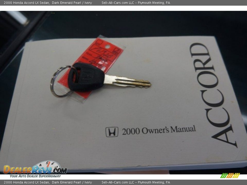 Keys of 2000 Honda Accord LX Sedan Photo #36