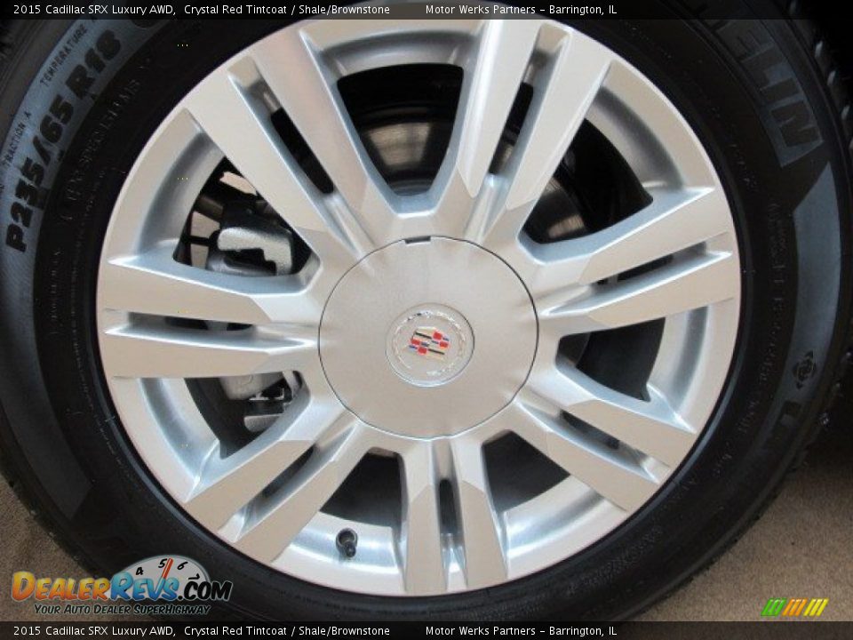 2015 Cadillac SRX Luxury AWD Wheel Photo #10