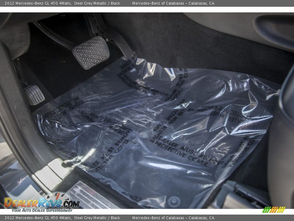 2012 Mercedes-Benz GL 450 4Matic Steel Grey Metallic / Black Photo #6
