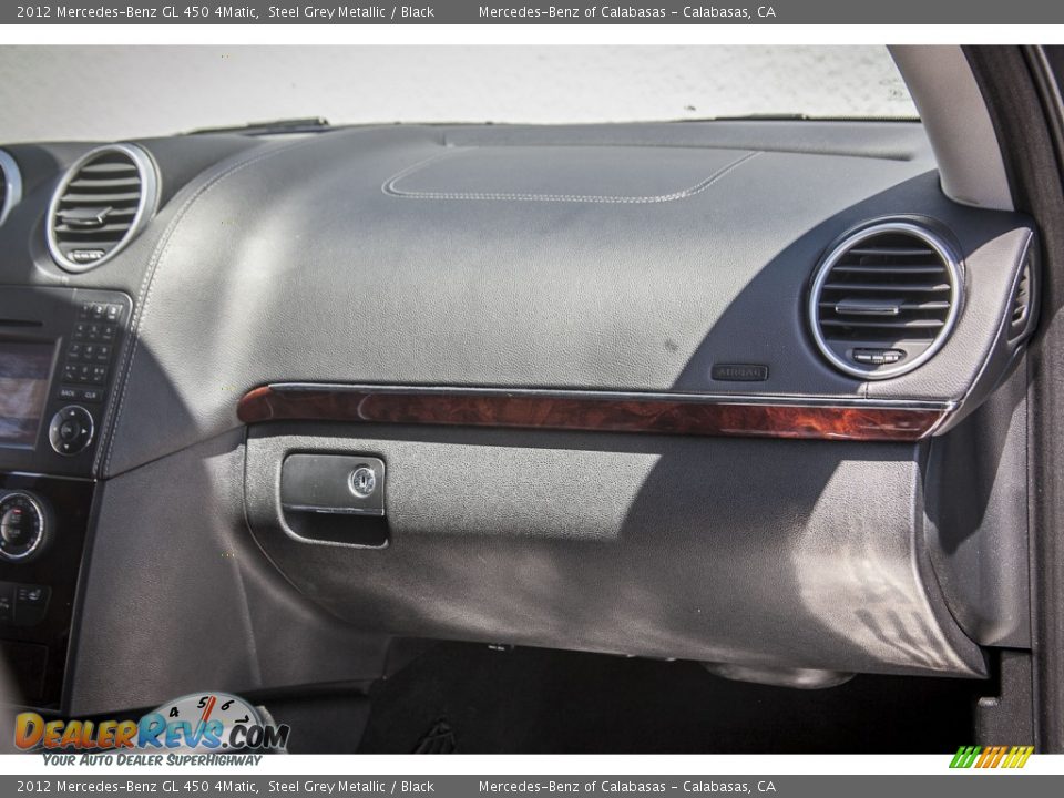 2012 Mercedes-Benz GL 450 4Matic Steel Grey Metallic / Black Photo #22
